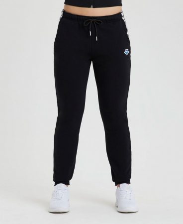 Trousers | Womens Arena Icons Pant Solid BLACK-WHITE-BLACK
