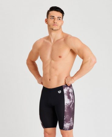 Training Suits | Mens Arena Swim Jammer Tie-Dye Effect Print